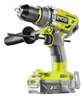Ryobi R18PD7-220B 18V Bezuhlíková akumumulátorová príklepová vŕtačka (2x2.0Ah)