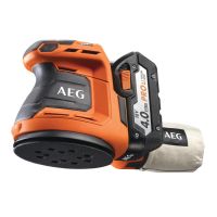 AEG BEX18-125 18V excentrická aku brúska