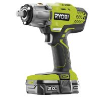 Ryobi R18IW3-120S 18V Akumulátorový trojrýchlostný rázový úťahovák (2.0Ah)