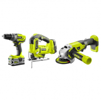 Ryobi R18CK3C-252S 18V aku 3-dielna kombo sada