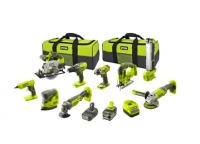 Ryobi R18CK9-252S 18V aku 9-dielna kombo sada