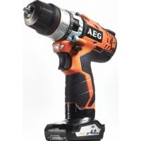 AEG BSB 12C2 LI-402B 12V Dvojrýchlostný ultra kompaktná príklepová vŕtačka (2x4.0Ah)