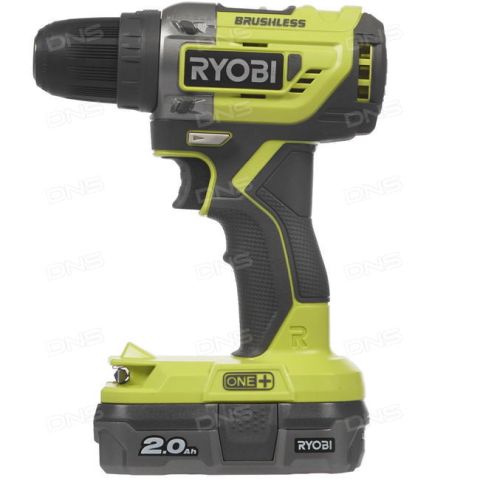 Ryobi R18DD5-220S 18V Bezuhlíkový akumulátorový vŕtací skrutkovač (1x2.0Ah)