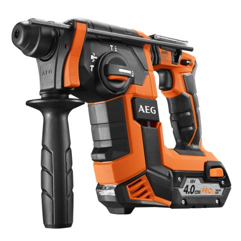 AEG BBH 18BL LI-401C 18V Bezuhlíkové SDS+ rotačné kladivo (1x4.0Ah)