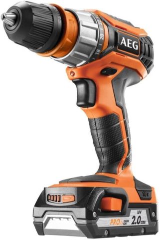AEG BS18C2X LI-202C 18V bezuhlíkový aku vŕtací skrutkovač