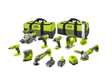 Ryobi R18CK9-252S 18V aku 9-dielna kombo sada