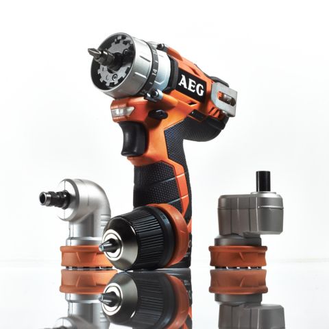 AEG BBS 12C2 Li-202C KIT 1 12V Dvojrýchlostný vŕtací skrutkovač (aj s príslušenstvom)
