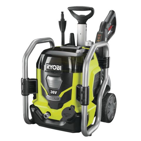 Ryobi RPW36X120HI40 36V Bezuhlíkový akumulátorový vysokotlakový čistič (1x4.0Ah)